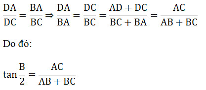 Kết quả chứng minh cuối cùng cho hệ thức lượng giác