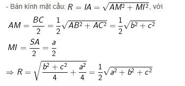 Hướng dẫn giải bài tập thể tích khối cầu