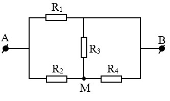 Sơ đồ mạch điện Ví dụ 3 sau khi đơn giản hóa