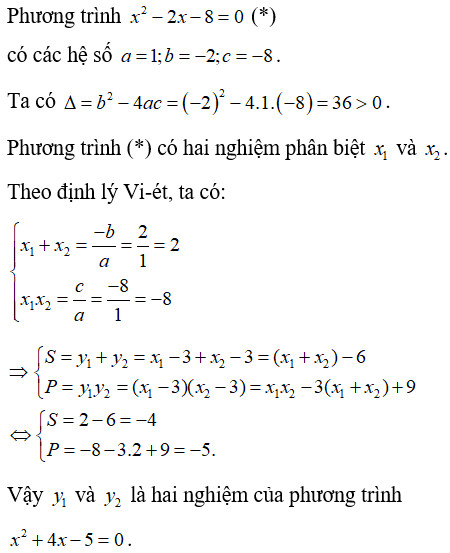 Minh họa các bước giải ví dụ 4