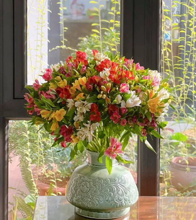 Với vẻ đẹp mong manh và tinh tế, hoa Thủy tiên làm cho không gian trở nên mê đắm và lãng mạn