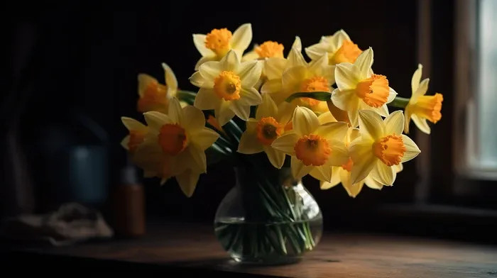 Hoa thủy tiên mang đến niềm kiêu hãnh và tinh khiết, làm cho mỗi không gian trở nên đẹp đẽ và tinh tế