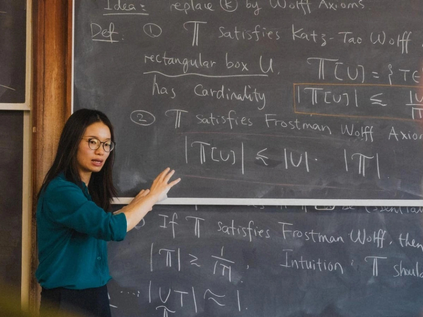 PGS.TS Hong Wang, nhà toán học đến từ Đại học New York (Mỹ)