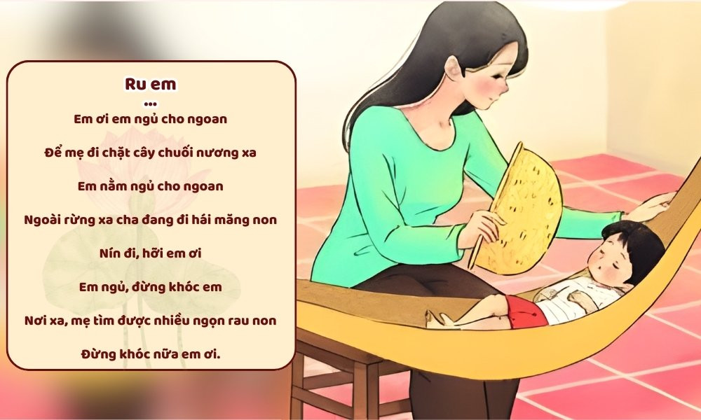 Tổng Hợp Những Lời Hát Ru Con Ngọt Ngào, Dễ Thuộc Cho Bé Yêu 4 loi hat ru con 4