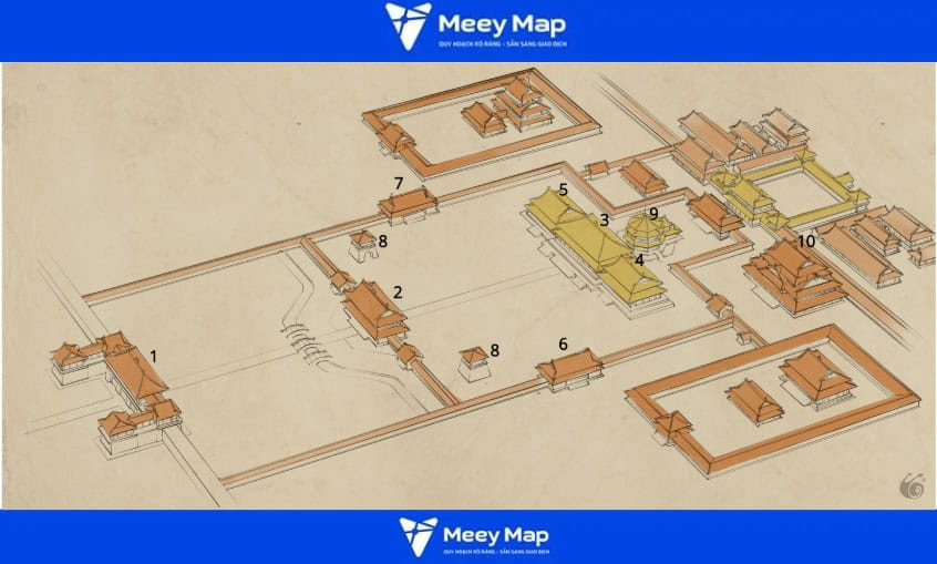 Mô phỏng quy hoạch tổng thể Kinh đô Thăng Long thời Lý