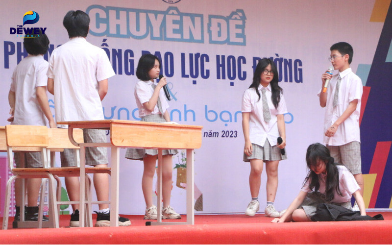 Tuyên truyền về việc phòng chống bạo lực học đường trong cộng đồng