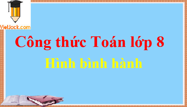 Minh họa chiều cao hình bình hành