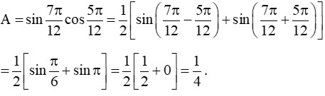 Minh họa công thức lượng giác