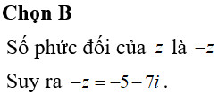 Số Phức Đối của z = 5 + 7i và Các Bài Toán Liên Quan 2 1 1578748797