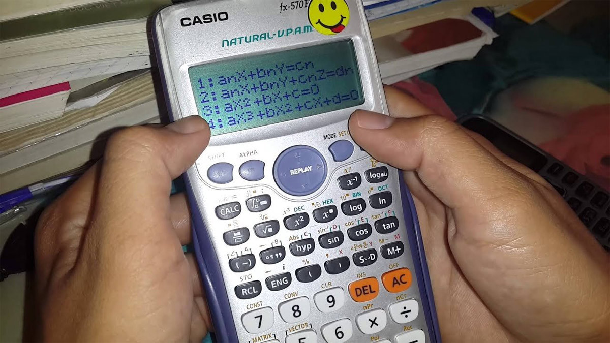 Hướng dẫn cách bấm phương sai trên máy tính Casio 570