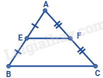 Minh họa tỉ lệ BC/EF