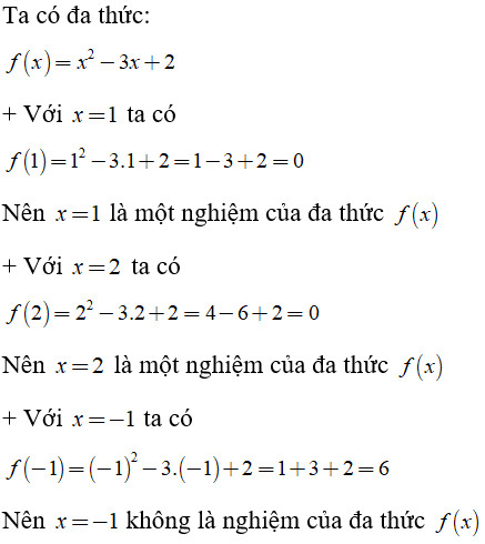 Nghiệm Của Đa Thức Một Biến Lớp 7: Lý Thuyết và Bài Tập Chi Tiết